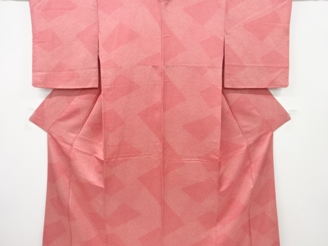 JAPANESE KIMONO / VINTAGE KOMON KIMONO / SILK / STONE PAVEMENT